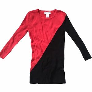 🔥Carmen Marc Valvo Color Block Top - SP